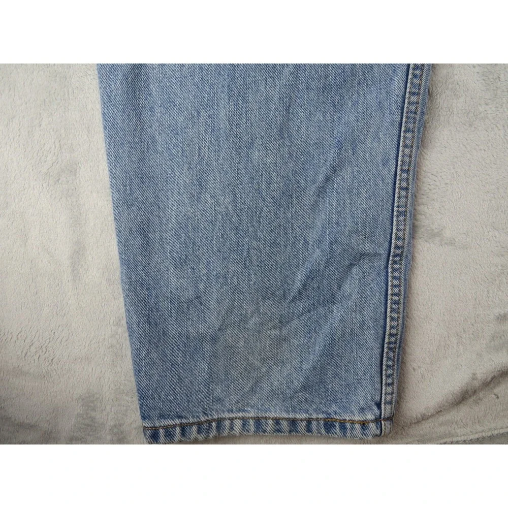 Levi's 550 Relaxed Fit Jeans Mens‎ W42 L34 Blue Denim Straight Leg Casual